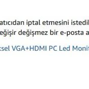 Amazon'dan Aldığım Monitörler Teslim Edilmedi, Müşteri Hizmeti Yok!