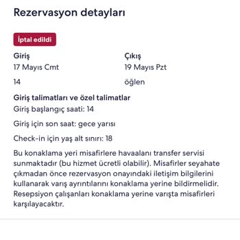 Hotels.com Müşteri Hizmetlerine Ulaşamıyorum, Ücret İadem Yapılmıyor