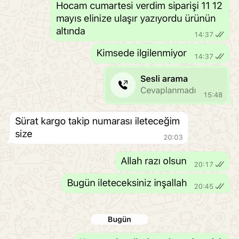 Siparişim Kayıp, İletişim Tamamen Kopuk