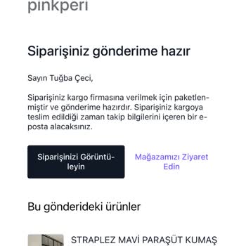 Sipariş Sonrası İletişimsizlik Ve Geciken Kargo Süreci
