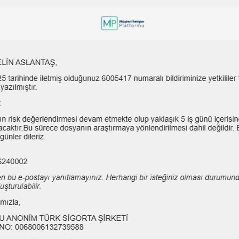 Aracımın Hasar Onarımı Sürecinde İki Aydır Sonuç Alamıyorum