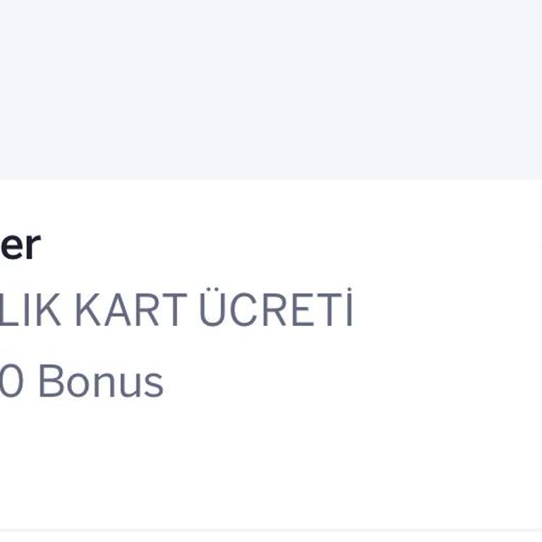 Garanti Bonus Platinum Kredi Kartıma Haksız Yıllık Aidat Ücreti Yansıtılması