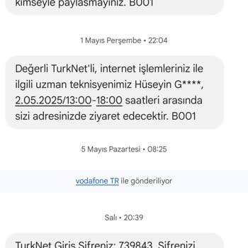 TurkNet Fiber Geçişinde Randevu Ve Destek Sorunu