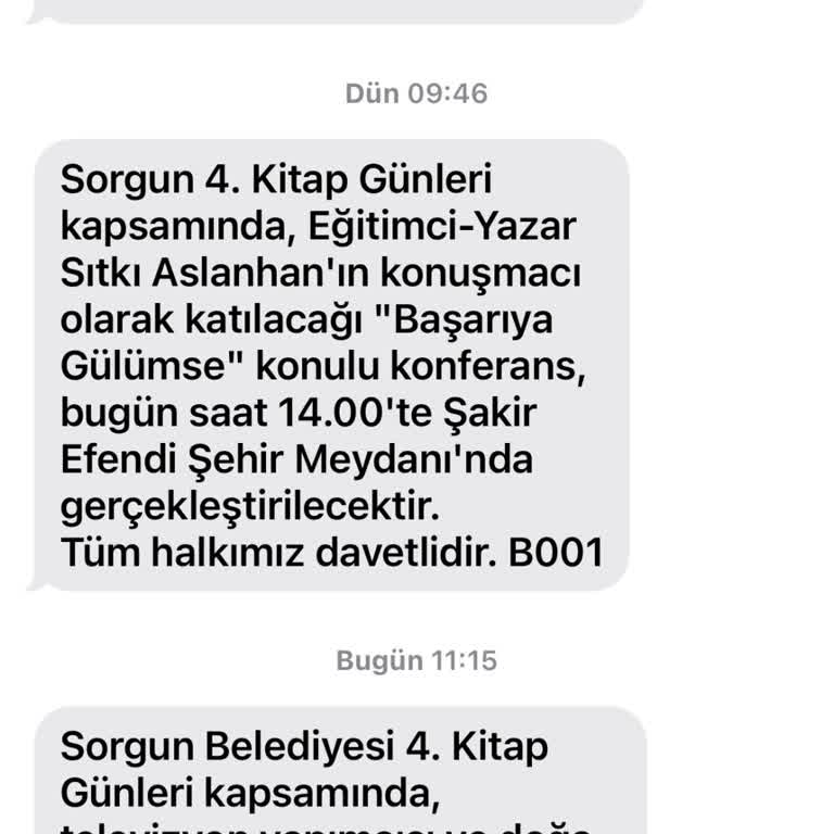 İstemediğim SMS Bildirimlerinin Israrla Devam Etmesi