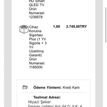 Yanlış Fiyatlandırma Nedeniyle İptal Edilen Televizyon Siparişlerim Hakkında Mağduriyet