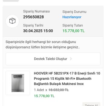 Siparişim Gönderilmedi, Ulaşamıyorum