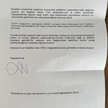 Ürün Kalitesizliği Ve Müşteri Hizmetlerinde İlgisizlik