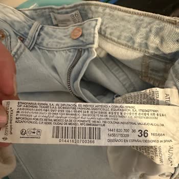 Stradivarius Pantolonda Yıkama Sonrası Oluşan Beyazlık Mağduriyeti