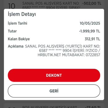 Sipariş Verilen Elbisenin Gönderilmemesi Ve Ücret İadesinin Yapılmaması
