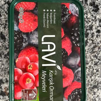 Dondurulmuş Meyve Yerine Yarım Paket Buzla Karşılaştım