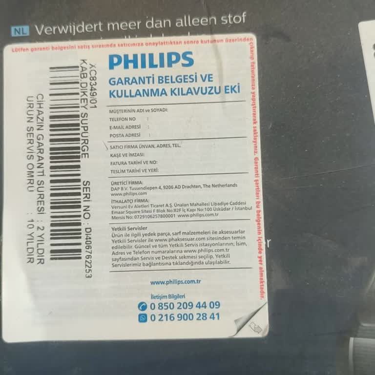 Philips Şarjlı Süpürge Sürekli Arıza Yapıyor