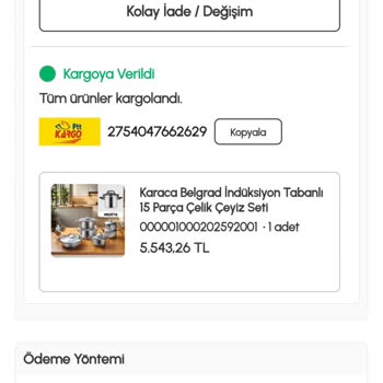 Hediye Düdüklü Tencere Gönderilmedi, Mağdur Edildim