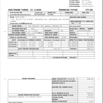 Bir Günde Gelen Fahiş Elektrik Faturasıyla Şaşkınlık Yaşadım