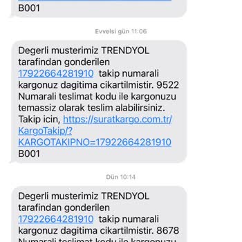 Sürat Kargo Kargo Teslim Edilmeden İade Edildi, Mağdur Oldum