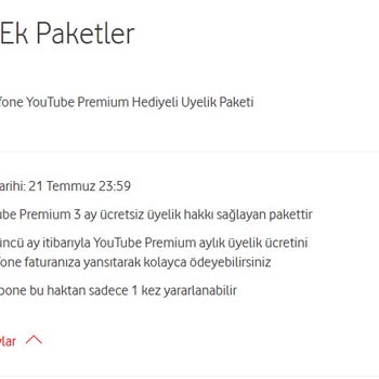 Vodafone Hediye Youtube Premium Aboneliği Yenilenmiyor, Müşteri Hizmetleri Destek Vermiyor