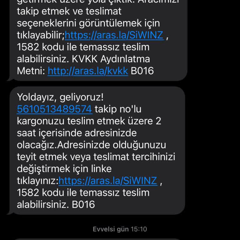 Kargo Teslimatı İçin Evdeyken Adreste Bulunamadınız Mesajı Alıyorum