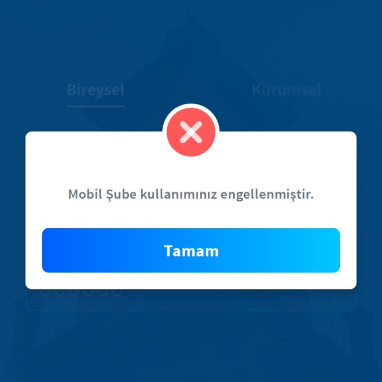 Maaş Müşterisiyim Ama Halkbank Mobil Şubeye Erişimim Engellendi