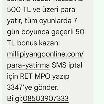 Milli Piyango Bonus Vaadini Yerine Getirmedi