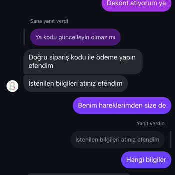 Ne Ürün Gönderildi Ne De Param İade Edildi Şaşkınlık İçindeyim