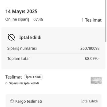 Siparişlerim Bilgim Dışında İptal Edildi, Mağdur Edildim