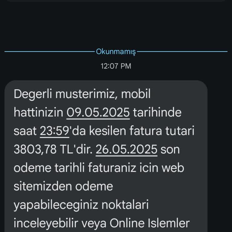 Düzenli Ödeme Yapmama Rağmen Anlam Veremediğim Yüksek Fatura Şoku