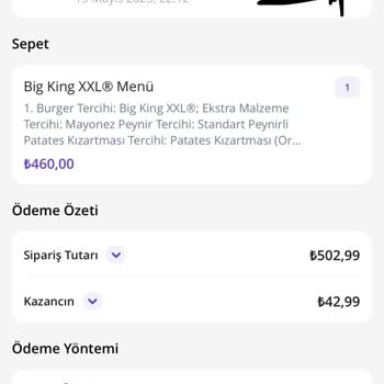 Siparişim İptal Edildi Ücretim İade Edilmedi Kuryeye Yemek Hakkı Verildi