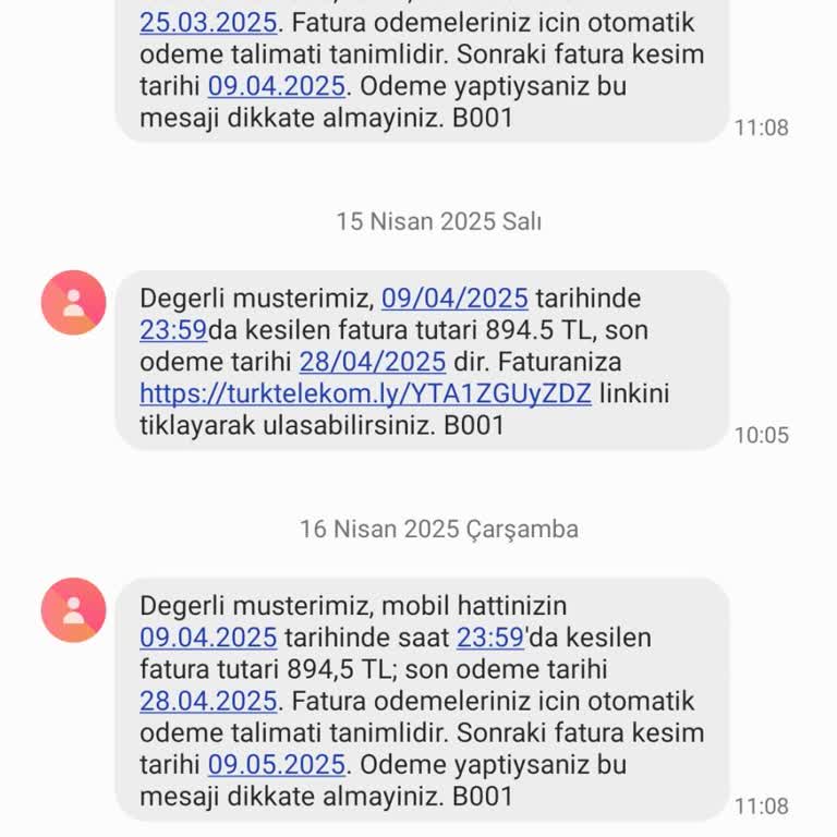 Taahhüt Bitiminde Faturam Haksız Yere Yükseltildi, Düzeltme Talep Ediyorum