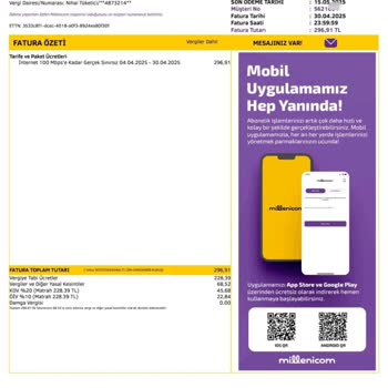 Kullanılmayan Hizmet İçin Ücret Talebi Ve Fatura İtirazında Mağduriyet