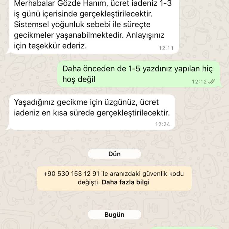 Ayakkabı İadesinde Sürekli Erteleme Ve İletişim Sorunu