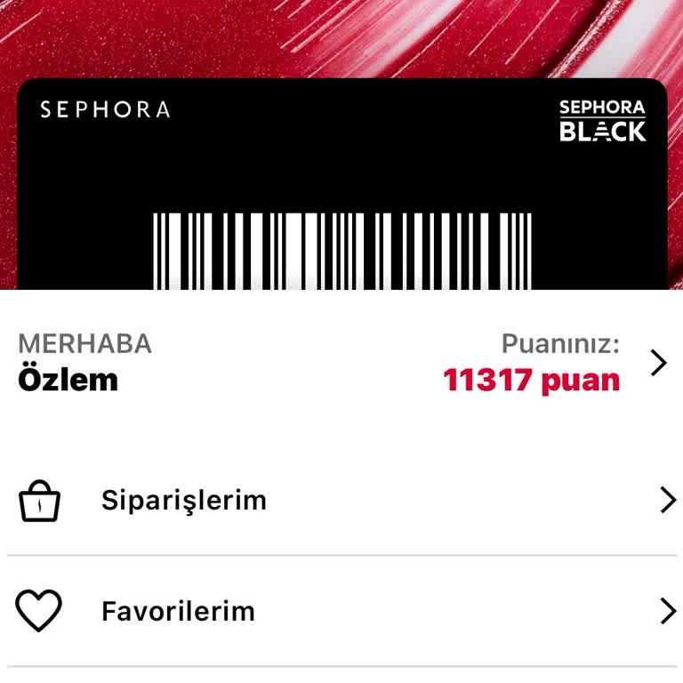 Sephora Gold Kart İçin Puanım Yetti Ama Bilgilendirme Yapılmadı