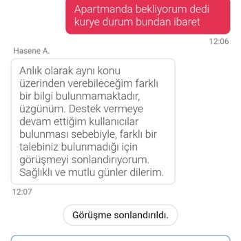 Teslim Edilmeyen Siparişe Çözüm Yerine Sessizlik