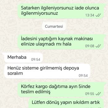Yanlış Ürün Gönderildi, İade Sürecinde İletişim Sıkıntısı Yaşadım