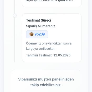 Siparişim Belirtilen Tarihte Teslim Edilmedi İletişim Sağlanamıyor