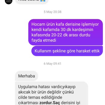 Ürün Etkisiz Ve Müşteri Desteği Yetersiz
