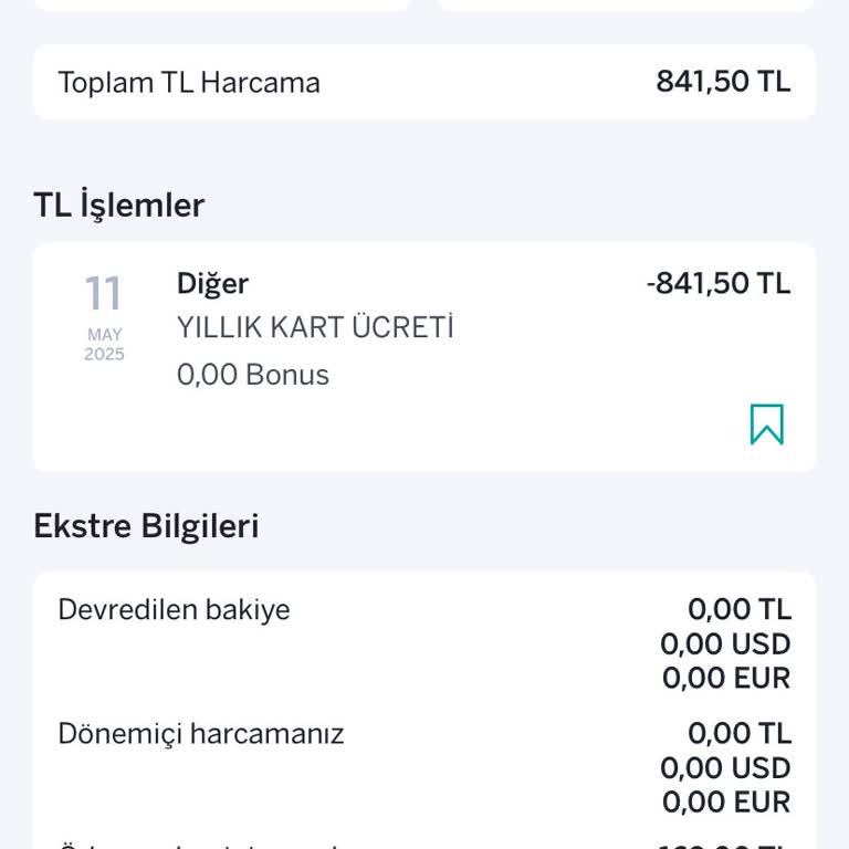 Kullanmadığım Kredi Kartına Haksız Yıllık Ücret Şoku