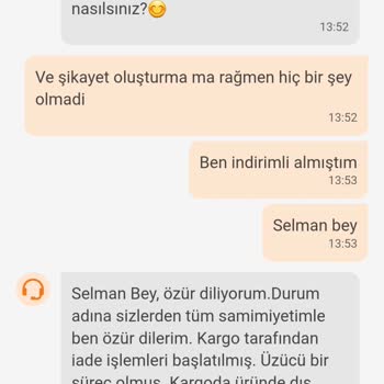 Habersiz İade Ve Müşteri Hizmetlerinden Destek Alamama