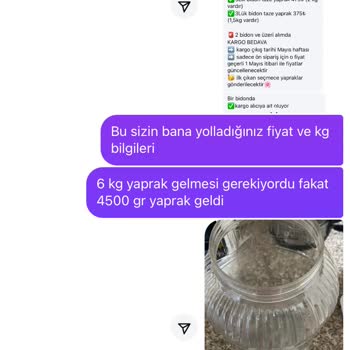 Eksik Teslim Edilen Ürün Hakkında Şikayet