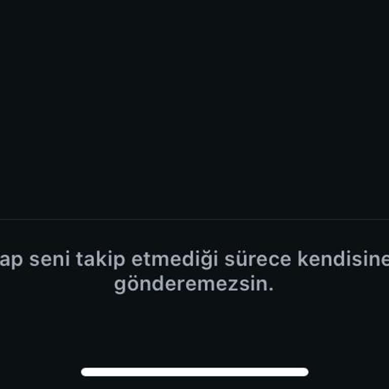 Instagram Herkese Açık Hesabımda Takip Etmeyenler Mesaj Atamıyor Müşterilerimle İletişim Kuramıyorum