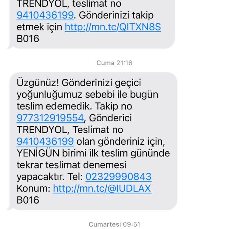 Evde Olmama Rağmen Teslim Edilmeyen Kargo Ve Yanıltıcı Bilgilendirme