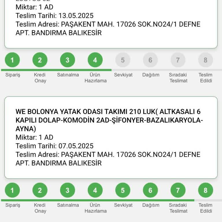 Koltuk Takımı Teslimatı İki Kez Ertelendi, Mağduriyetim Giderilmiyor