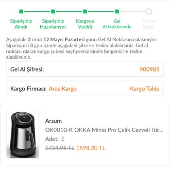 Teslimat Noktasında Kod Sorunu Ve Yetersiz Müşteri Hizmeti Nedeniyle Anneler Günü Hediyesi Mağduriyeti