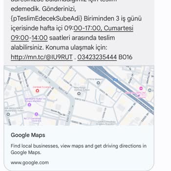 MNG Kargo Ayıntap Şubesi İletişim Sorunu Ve Kargo İadesi Mağduriyeti