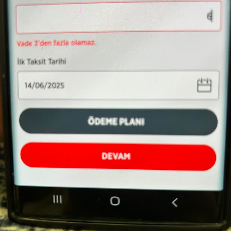 KMH Taksit Sözü Tutulmuyor Mağdur Ediliyorum