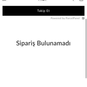 Elbisem Kargoya Verilmedi, İletişim Kuramıyorum!