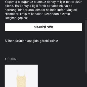 Mezuniyet Elbisem Siparişim İptal Edildi, Mağdur Edildim