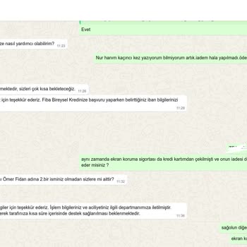 İade Edilen Ürünün Ücreti Zamanında Ödenmedi, Mağdur Edildim