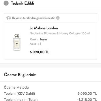 Siparişin Gönderilmemesi Ve İade Sorunu