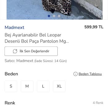 Yanlış Renk Ve Desende Ürün Gönderildi, Müşteri Tercihi Göz Ardı Edildi