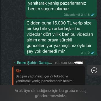 Güncel Olmayan Eğitim Videoları Ve Şikayet Sonrası Dava Tehdidiyle Karşılaşmak