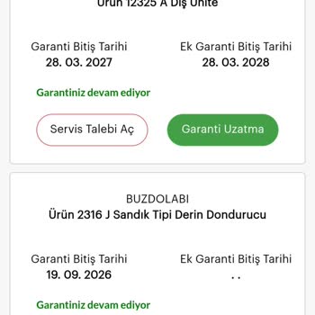 Derin Dondurucuda Çatlak Var, Değişim Talebim Reddedildi